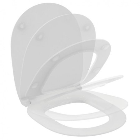 Пневматический промо-набор 4 в 1 Ideal Standard с унитазом E822301 CONNECT Rimless, с сиденьем и крышкой E772401, с инсталляцией PROSYS 120 P и пневматической панелью смыва OLEAS™ P1