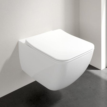 Унитаз подвесной Villeroy & Boch Venticello 4611RL01 сиденье микролифт
