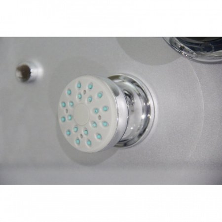 Душевая кабина Orans 86150S0 90x90x220 профиль белый, стекло прозрачное