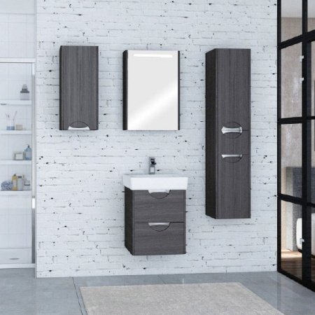 Тумба под раковину Акватон Сильва 50 подвесная 1A211701SIW50 Дуб макиато