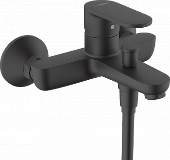 Смеситель для ванны с душем Hansgrohe Vernis Blend 71440670 черный матовый