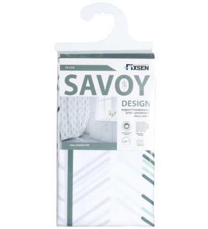 Штора для ванной Fixsen Savoy, FX-1510