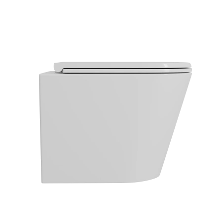 Унитаз подвесной D&K Venice DT1026516 белый, с сиденьем микролифт