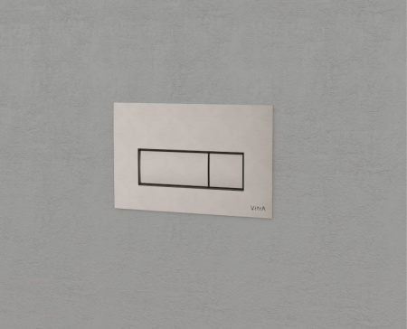 Кнопка смыва Vitra Root Square 740-2395 никель
