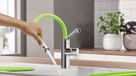 Смеситель для кухни Blanco Viu-S 524813 хром