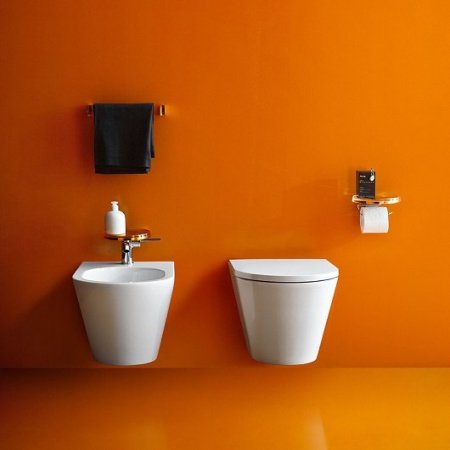 Унитаз Laufen Kartell Rimless 8.2033.7 подвесной без сиденья