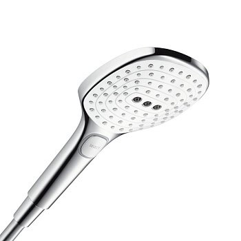 Душевая лейка Hansgrohe Raindance Select E 120 3jet 26520400 хром/белый