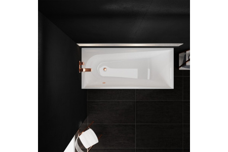 Ванна акриловая левосторонняя Vayer BOOMERANG Гл000010188, 180x80