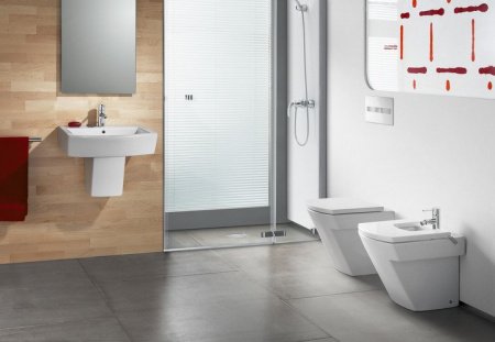 Раковина подвесная 75см Roca Hall 32762G000 белый