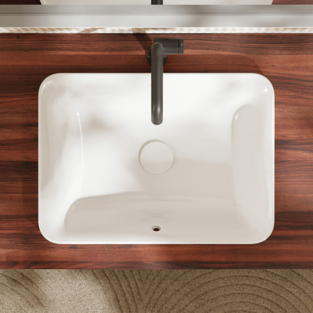 Раковина встраиваемая сверху 55см Hansgrohe Xuniva Q 60158450 белый