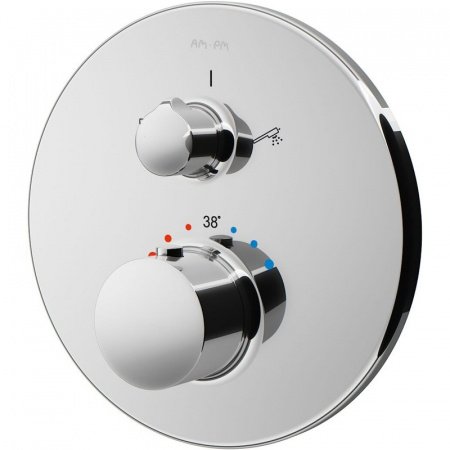 Смеситель для душа AM PM Like F8085500 с термостатом Хром