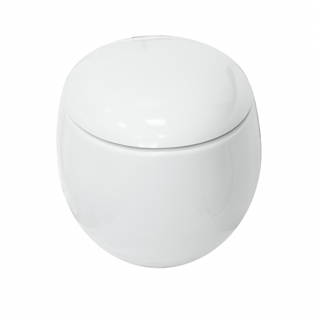 Унитаз Sanita Luxe Ringo RNGSLWH0104 белый с сиденьем микролифт