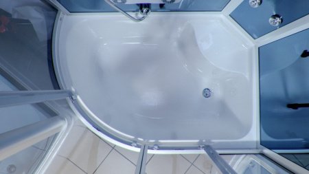 Душевая кабина Timo Standart T-1120 L 120x85x220 профиль хром матовый, стекло прозрачное