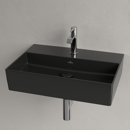 Раковина накладная 60см Villeroy & Boch Memento 2.0 4A226LR7 черный матовый