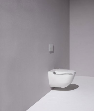 Унитаз биде Laufen Cleanet Riva Rimless 8.2069.1 подвесной с сиденьем Микролифт
