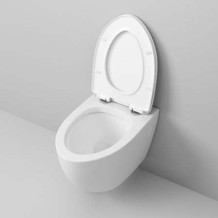 Унитаз подвесной Grossman GR-4451S белый, с сиденьем микролифт