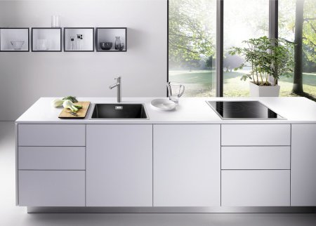 Смеситель для кухни Blanco Linee-S 517592 нержавеющая сталь