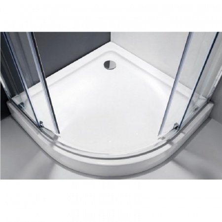 Душевой уголок Cezares Molveno R-2 90х90 профиль Хром стекло прозрачное