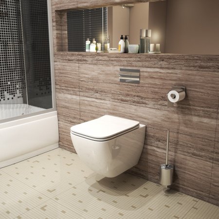 Унитаз подвесной Grossman GR-4447S белый, с сиденьем микролифт