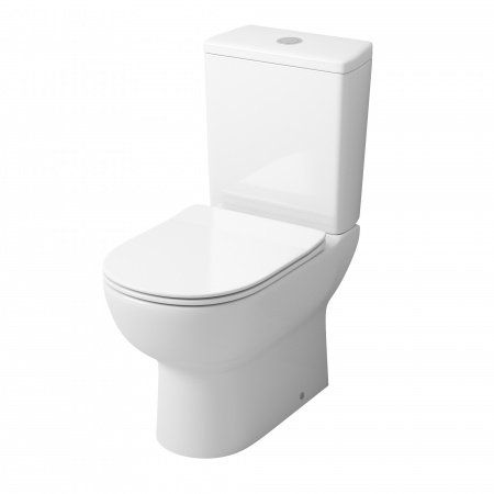 Напольный унитаз-компакт Grossman GR-4448S белый, с сиденьем микролифт