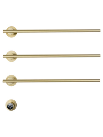 Полотенцесушитель электрический встраиваемый WONZON & WOGHAND DORTMUND, Брашированное золото (WW-A363-BG)