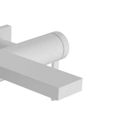 Смеситель для ванны Hansgrohe Tecturis E 73420700 белый матовый