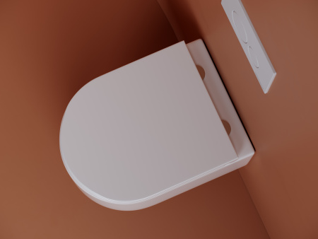 Унитаз подвесной безободковый Ceramica Nova Ulma CN4006 белый