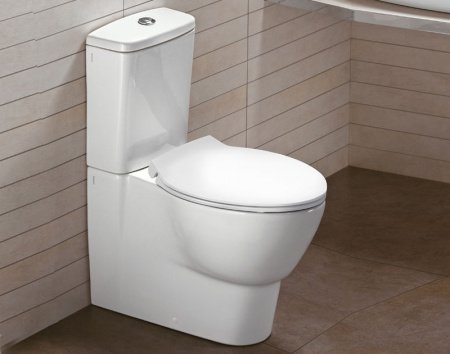 Унитаз компакт Hatria Nido YOTQ без бачка и сиденья