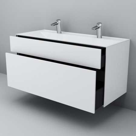 Тумба под раковину AM PM Inspire V2.0 120 подвесная Белая матовая