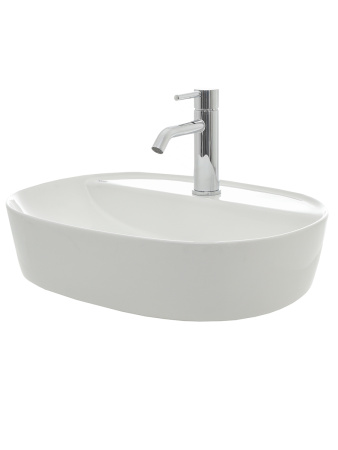 Раковина накладная 50.5см AQUAme AQM5002 белый