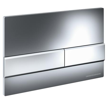 Система инсталляции для унитазов CERAMICA NOVA Envision CN1002CH с кнопкой смыва Flat цвет хром, креплениями