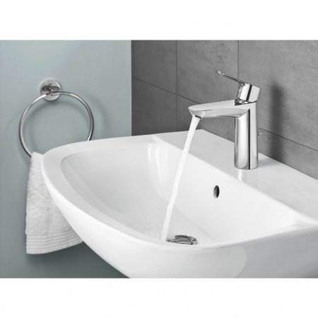 Смеситель для раковины Grohe Bauedge 23758000 хром