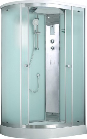 Душевая кабина Timo Comfort T-8802 R F 120x85x220 профиль хром глянцевый, стекло матовое