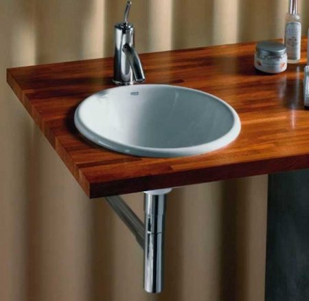 Раковина встраиваемая сверху 40см Roca Foro 327872000 белый