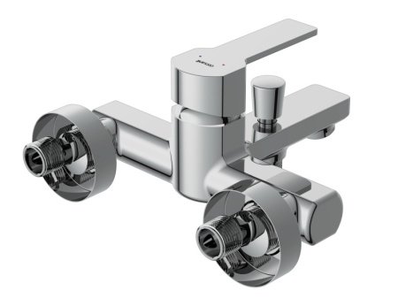 Смеситель для ванны с душем Cersanit SMART 63048 хром
