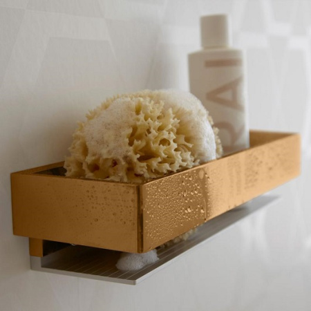 Корзинка для душа Keuco Edition 11 11158030000 бронза шлифованная