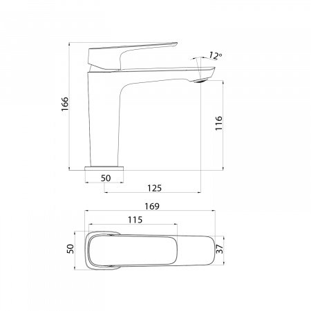 Смеситель для раковины IDDIS Sign SIGSB00i01 хром глянцевый