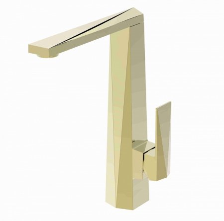 Смеситель для кухни Bravat Iceberg F776110G-2 золото