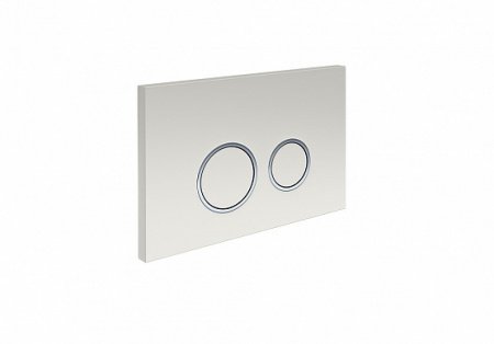 Кнопка смыва Aquatek KDI-0000006 белый/хром глянцевый