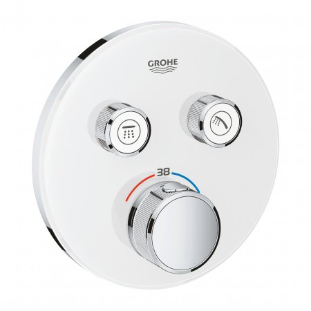 Термостат для ванны с душем Grohe Grohtherm SmartControl 29151LS0 белая луна