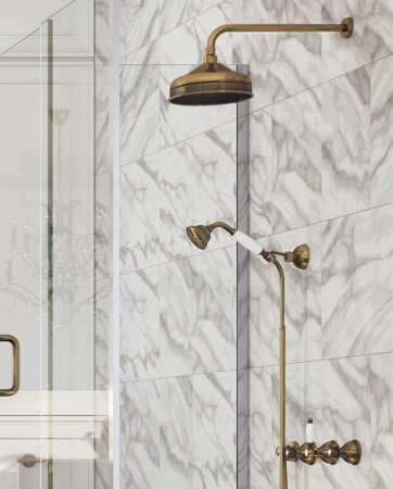 Душевой гарнитур Webert Ottocento AC0704 Хром Белый