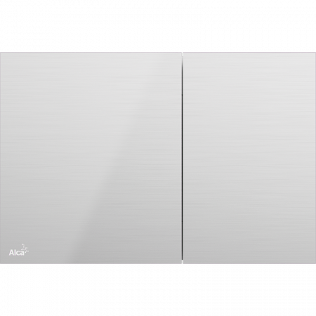 Кнопка смыва AlcaPlast Flat AIR-INOX алюминий матовый