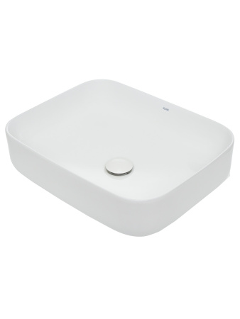 Раковина накладная 50см AQUAme AQM5010 белый