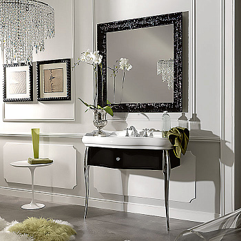 Раковина подвесная на 3 отверстия 100см Kerasan Retro 105001*3 белый