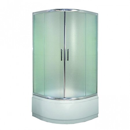 Душевой угол Esbano ES-8010 80x80x200 профиль хром, стекло матовое