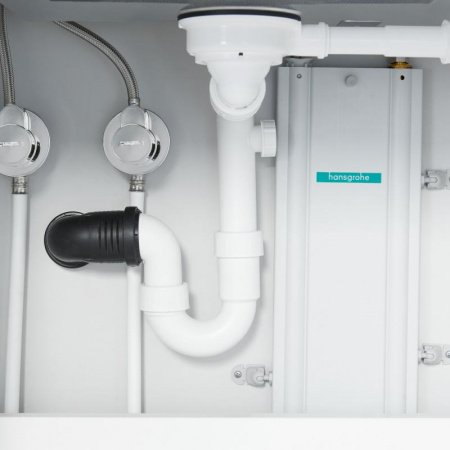 Смеситель для кухни Hansgrohe Metris Select M71 73818800 нержавеющая сталь