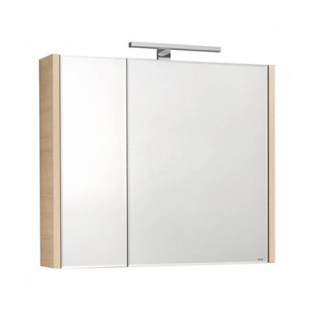 Зеркальный шкаф Roca Etna 80 с подсветкой 857304445 Дуб верона