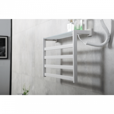 Полотенцесушитель электрический Black&White N-333W 35х58 белый матовый