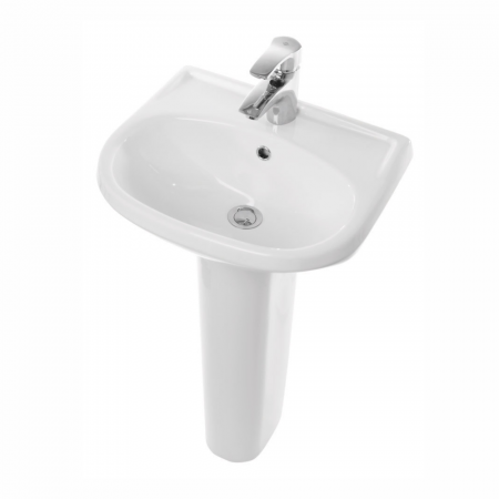 Раковина подвесная 50см Sanita Комфорт CMFSAWB01 белый