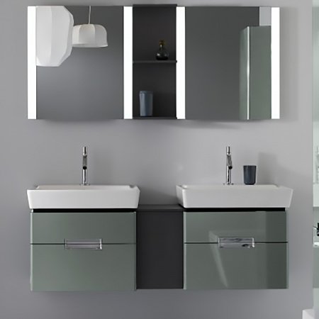 Тумба для комплекта Jacob Delafon Reve 60 белая, 2 ящика